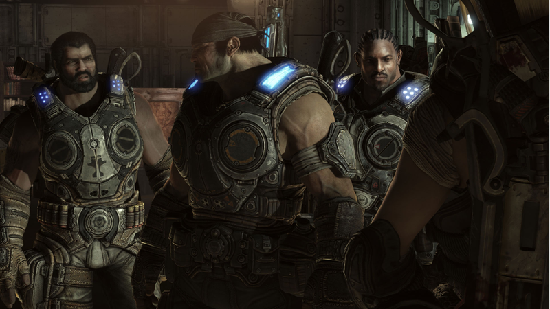 Illustration for article titled Brown Badasses Are Back: A Boatload of Gears of War 3 Campaign Screens
